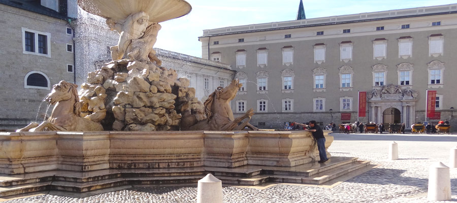 Horse fountain Salzburg