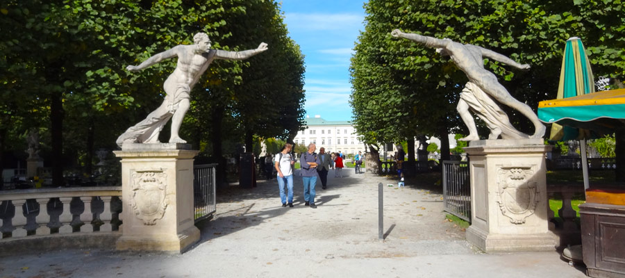 Mirabell statues
