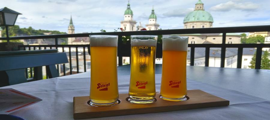 Stiegl in Salzburg means beer